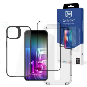 3mk Comfort Set 4 v 1 pro Apple iPhone 15 Plus 3mk Comfort Set 4 v 1 pro Apple iPhone 15 Plus