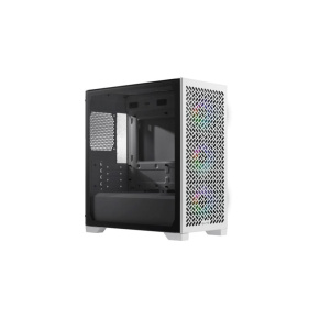 Cooler Master case Elite 302 White, Průhledná bočnice, mATX, 3x 120mm ARGB Fan, bílá