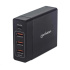 Nabíjacia stanica MANHATTAN USB Power Delivery - 72 W, čierna