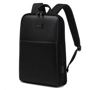 MYBALO ASTON Perfektní volba pro minimalisty s dobrým vkusem  6 ikon: - Nejtenčí batoh - Elegantní - Kapsa na notebook do 15,6" - Kapsa na tablet do 9" - Otevírání o 180 stupňů - USB a USB-C port - Drží tvar - Voděodolný - Skryté kapsy  Elegantní a minimalistický Jedná se o velmi elegantní a minimalistický batoh. S tímto parťákem neuděláte chybu při běžném nošení do města, ani na důležité schůzce.  Tenký batoh MYBALO Aston je batoh s vůbec nejmenší hloubkou z naší nabídky. Díky tomu působí elegantně a minimalisticky, ale i přesto se do něj vejdou všechny vaše nezbytnosti.  Kvalitní voděodolný materiál, dlouhá životnost Kvalitní umělá kůže zajišťuje trvanlivost a odolnost batohu proti vodě a opotřebení. MYBALO Aston tak bude vaším společníkem opravdu dlouho.  Drží tvar Batoh si zachovává svůj tvar také v případě, že jej budete mít úplně prázdný.  Vestavěný USB a USB-C port Nabíjejte svá elektronická zařízení kdekoli a kdykoli díky vestavěnému USB a USB-C portu.  Popruh k uchycení na kufr Cestujte pohodlně. Kdykoli chcete mít volná záda, jednoduše připevněte batoh na rukojeť svého kufru.  Pohodlné polstrování Užijte si komfortní nošení díky kvalitnímu a prodyšnému polstrování ramenních popruhů a zádové části.  Další praktické kapsy Zorganizujte si pohodlně a snadno své věci díky množství vychytaných kapes.  Skryté kapsy V zádové části a na ramenním popruhu najdete skryté kapsy pro bezpečné uložení cenností.  Vnitřní kapsy Vnitřní kapsy slouží pro snadnou organizaci všech vašich věcí.  Přední kapsa Přední kapsa je určena pro věci, které chcete mít rychle a snadno po ruce.  Parametry: - Rozměry: 46 x 30 x 9 cm - Objem: 11 l - Hmotnost: 1,19 kg - Kapsa na notebook: Ano (do vel. 15,6") - Kapsa na tablet: Ano (do vel. 9") - USB port: Ano - Voděodolnost: Ano - Hlavní materiál: Ekokůže + Polyester - Podšívka: Polyester - Barva: Černá