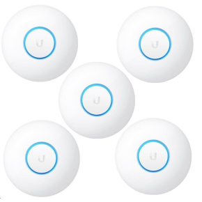 UBNT UniFi AP nanoHD, 5-PACK, bez PoE! [Inside AP, 2.4+5GHz (300Mbps+1733Mbps), MU-MIMO, 802.11a/b/g/n]