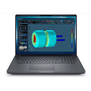 DELL NTB Pro Max Plus 18 MB18250/U9-285HX/64GB/1TSSD/18" QHD+/IR Cam/NVI RTX 3000/No AC Adapt/WLAN/Bck Kb/W11P/3Y PS NBD