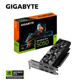 GIGABYTE VGA NVIDIA GeForce RTX 5050 Low Profile OC 8G, 8G GDDR6, 2xDP, 2xHDMI