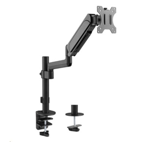 Držák monitoru Brateck LDT48-C012 jedno rameno na tyčovém držáku plynová vzpěra