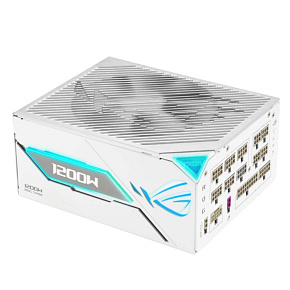 ASUS zdroj ROG Thor 1200W WHITE Platinum III, 135mm, Plně modulární, 80 Plus Platinum, ATX 3.1