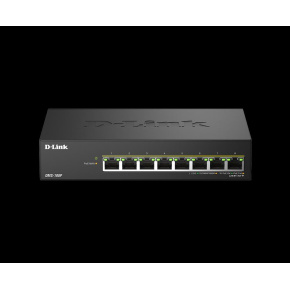D-Link DMS-108P/E 8-Port 2.5G Multi-Gigabit Unmanaged PoE Switch