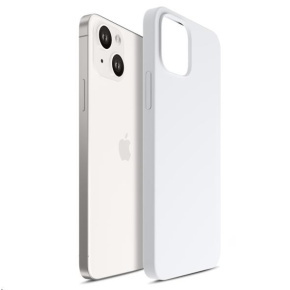 3mk ochranný kryt HARDY Silicone MagCase pro Apple iPhone 15, Silver-White 3mk ochranný kryt HARDY Silicone MagCase pro Apple iPhone 15, Silver-White