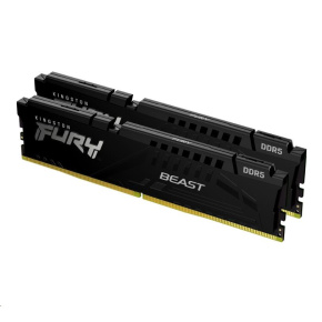 KINGSTON DIMM DDR5 128GB (Kit of 2) 5600MT/s CL36 FURY Beast Černá EXPO