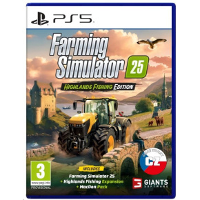 PS5 hra Farming Simulator 25: Highlands Fishing Edition