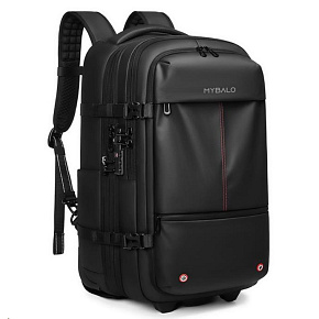 MYBALO JetRoll prostorný kompresní cestovní batoh a kufr 2v1 MYBALO JetRoll prostorný kompresní cestovní batoh a kufr 2v1