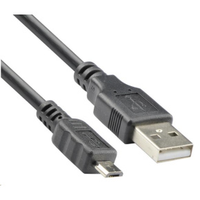 Kábel PREMIUMCORD Micro USB 2.0, A-B 1,5 m kábel určený na rýchle nabíjanie