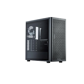 BAZAR - Cooler Master case Elite 502 Lite, Průhledná bočnice, ATX, 1x 120mm Fan, černá - Poškozený obal (Komplet)
