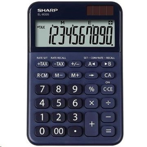 SHARP kalkulačka - ELM335BBL - černá