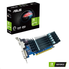 ASUS VGA NVIDIA GeForce 710 2GB DDR3 EVO, GT 710, 2GB DDR3, 1xHDMI, 1xDVI, 1xVGA