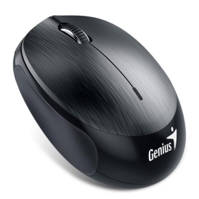 Myš GENIUS NX-9000BT/ Bluetooth 4.0/ 1200 dpi/ bezdrôtové pripojenie/ dobíjateľná batéria/ kovovo šedá farba