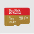 Karta SanDisk micro SDXC 1TB Extreme (190 MB/s Class 10, UHS-I U3 V30) + adaptér