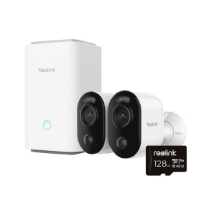 REOLINK Home Hub, 2x Argus Series B310 + 128GB microSD karta