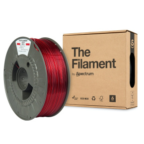 Spectrum The Filament PETG 1.75mm Transparent Red 1kg