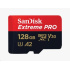 SanDisk micro SDXC karta 128GB Extreme PRO (200 MB/s Class 10, UHS-I U3 V30) + adaptér