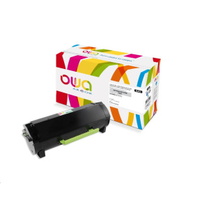 OWA Armor toner pre LEXMARK MS510, 610, 20000 strán, 50F2U00, čierna/čierna OWA Armor toner pre LEXMARK MS510, 610, 20000 strán, 50F2U00, čierna/čierna