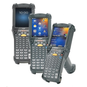 Zebra MC9200 štandard, 2D, ER, BT, Wi-Fi, Gun, disp., IST, PTT, WEC 7
