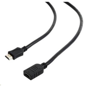 Predlžovací kábel GEMBIRD HDMI na HDMI 4,5 m (pozlátené konektory, tienený)