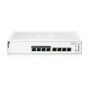HPE Networking Instant On Switch 8p Gigabit CL4 PoE 65W (fanless) 1830 (JL811A) HPE Networking Instant On Switch 8p Gigabit CL4 PoE 65W (fanless) 1830 (JL811A)