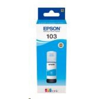 EPSON ink bar 103 EcoTank Cyan ink bottle