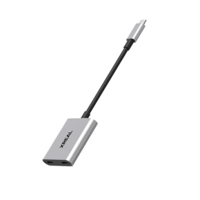 XREAL Dokovací stanice USB-C, 45W, Pro XREAL Brýle, šedá