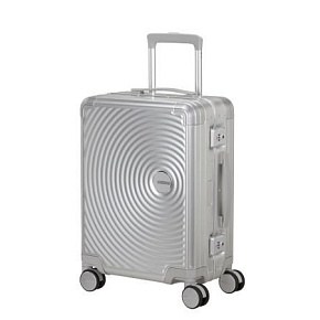 American Tourister Soundbox SPINNER ALU 55/20 EXP TSA Silver
