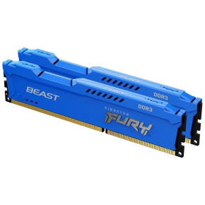 DIMM DDR3 16GB 1600MT/s CL10 (Kit of 2) KINGSTON FURY Beast Blue