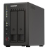 QNAP TS-253E-8G 2-bay desktop NAS, 4-core Intel, 8GB DDR4, 2xSATA, 2xM.2, 2x 2.5GbE, 2xHDMI, 4xUSB