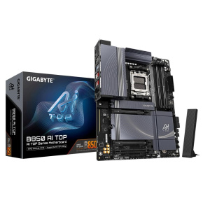 GIGABYTE MB Sc AM5 B850 AI TOP, AMD B850, 4xDDR5, 1xUSB4, 1xHDMI, WI-FI, ATX GIGABYTE MB Sc AM5 B850 AI TOP, AMD B850, 4xDDR5, 1xUSB4, 1xHDMI, WI-FI, ATX