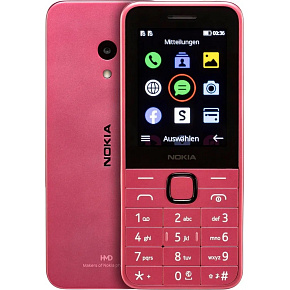 BAZAR - Nokia 225 Dual SIM, 4G, růžová (2024), (CZ, SK, HU), rozbaleno