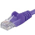 PremiumCord Patch kabel UTP RJ45-RJ45 CAT6 0.5m fialová