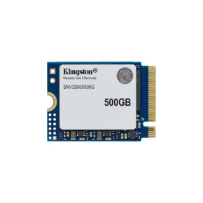 Kingston SSD 500GB NV3, M.2 2230, NVMe PCIe Gen4x4, (R: 5000MB/s; W: 3000MB/s) Kingston SSD 500GB NV3, M.2 2230, NVMe PCIe Gen4x4, (R: 5000MB/s; W: 3000MB/s)