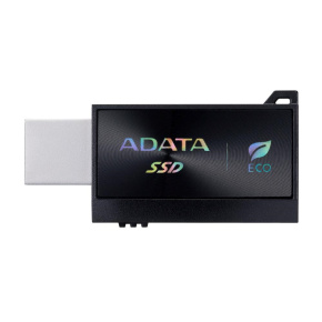ADATA Externí SSD SC730 512GB, USB-C/A, USB 3.2 Gen2, černá