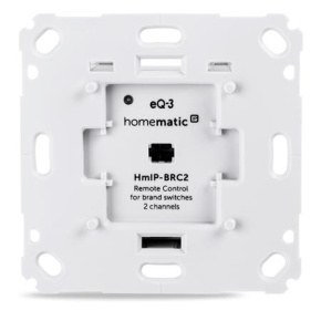 Homematic IP  Akční člen dálkového ovládání - zápustná montáž, 2 kanály - HmIP-BRC2
