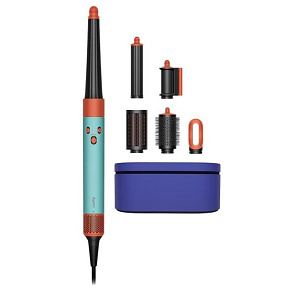 BAZAR - Dyson Airwrap i.d. kulmofén, 1300 W, Bluetooth, 3 teploty, 3 rychlosti, ceramic patina a topaz - Po opravě (Komp