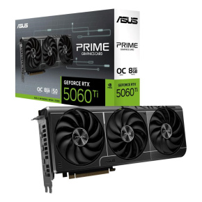 ASUS VGA NVIDIA GeForce RTX 5060 Ti PRIME OC 8G, 8GB GDDR7, 3xDP, 1xHDMI ASUS VGA NVIDIA GeForce RTX 5060 Ti PRIME OC 8G, 8GB GDDR7, 3xDP, 1xHDMI