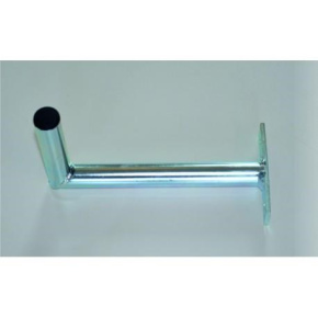 Držák antény na zeď - otočený, galvanický zinek, délka 25cm