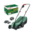 BOSCH EasyMower 18V-32-200, akumulátorová sekačka na trávu, 18 V, šířka střihu 32 cm, výška střihu 20–60 mm, aku 4.0 Ah