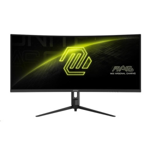 MSI LCD MAG 342CQR E2, 34" 3440x1440, VA, 180Hz, 4ms, VESA 75x75mm, N/A, Black