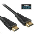 PREMIUMCORD HDMI kábel 3 m High Speed + Ethernet (v1.4), pozlátené konektory