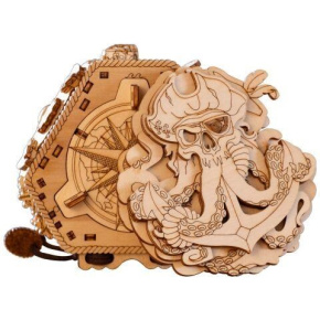 EscapeWelt Dřevěný hlavolam Blackbeard's Compass