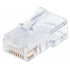 Intellinet konektor RJ45, Cat5e, UTP, 50µ, drôt a kábel, 100 ks v balení