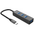 PREMIUMCORD 5G SuperSpeed USB Hub typ C na 4x USB 3.2 Gen 1