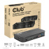 Club3D Network Switch - Prepínač, DP/HDMI KVM prepínač - Dual DP 4K 60Hz