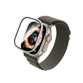 COTECi Titanium Alloy Frame Sapphire Film for Apple Watch Ultra 49mm COTECi Titanium Alloy Frame Sapphire Film for Apple Watch Ultra 49mm