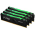 DIMM DDR4 64GB 3200MT/s CL16 (Kit of 4) 1Gx8 KINGSTON FURY Beast RGB